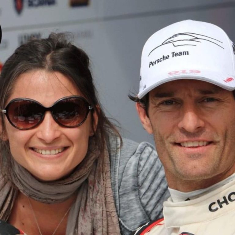 Mark Weber pilote Porsche - Caroline LLONG Artiste officielle des 24h du Mans