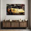 Oeuvre Ferrari Dino | Artiste Caroline LLONG | Art automobile | tableau Ferrari