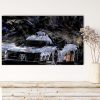 Oeuvre Peugeot 9x8 & 905 EVO 1B & 908 HDI FAP | Caroline LLONG | Artiste officielle 24h du Mans | tableau | art automobile