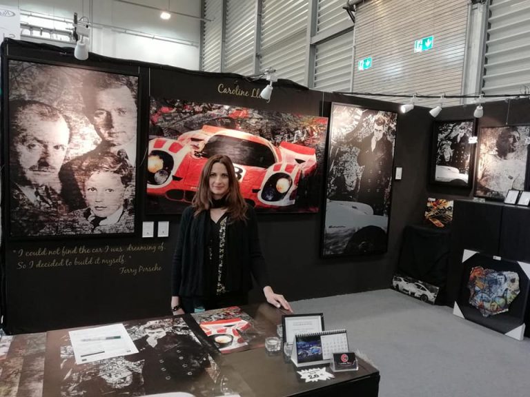 Salon de l'automobile Techno Classica - ESSEN - 2018 - Artiste Caroline LLONG