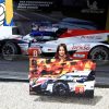 Oeuvre Toyota TS050 | Pilote Fernando Alonso | Le Mans 2018 | Caroline LLONG | Artiste officielle des 24h du Mans | Art automobile | tableau Toyotav