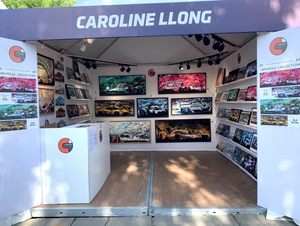 Caroline LLONG - 24h du Mans 2025 - Artiste officielle des 24 heures du Mans sous licence