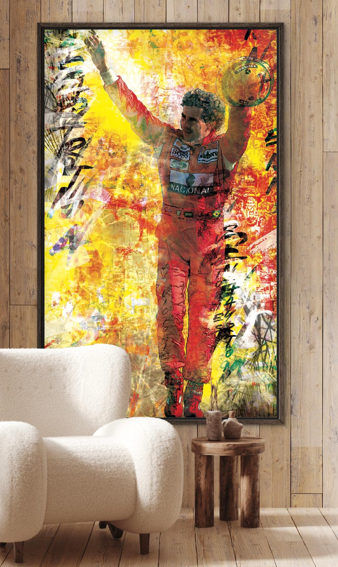 AYRTON-SENNA-oeuvre-GP-F1-Japon-artiste-Caroline-LLONG