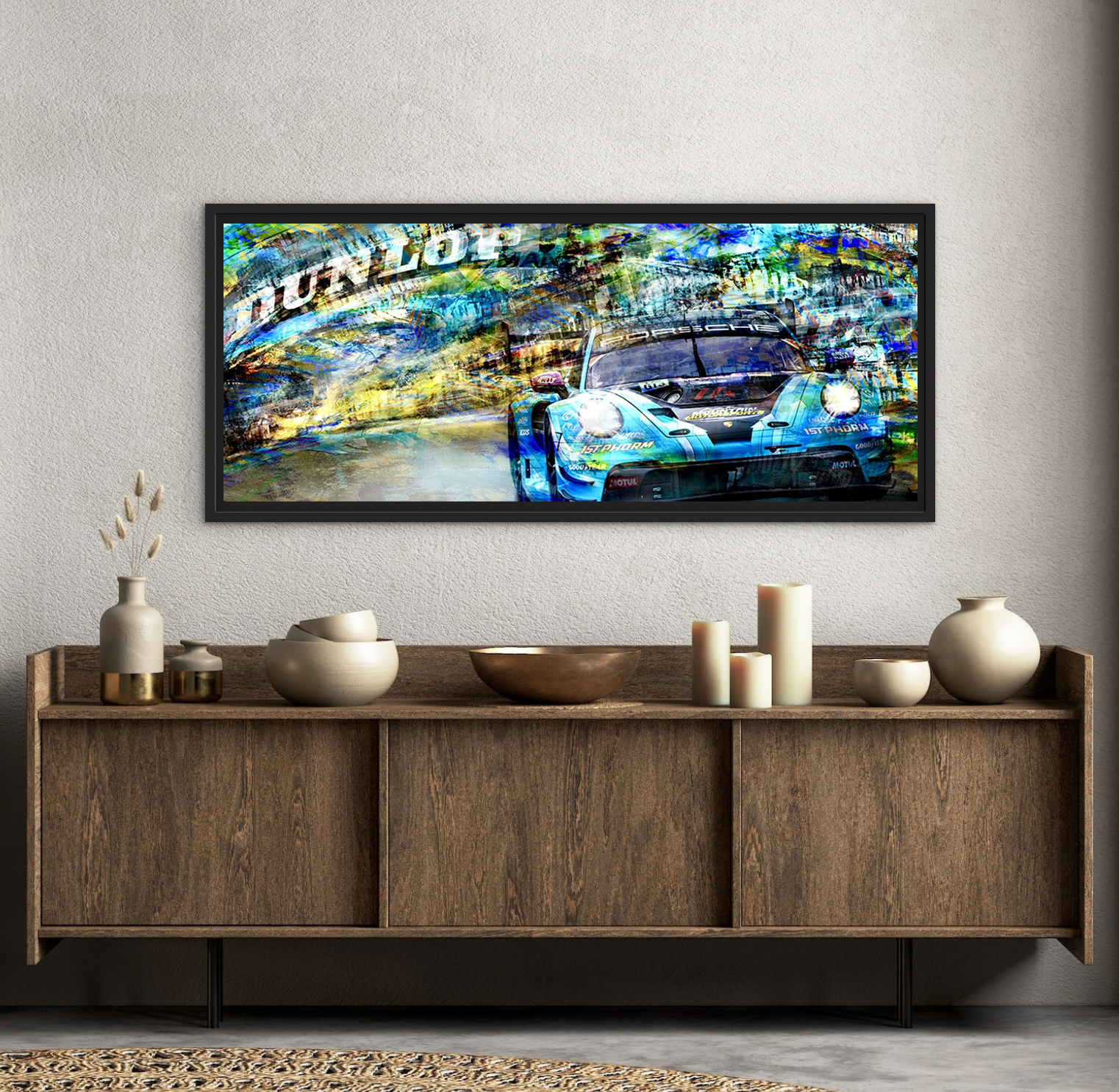 Tableau PORSCHE Victoire aux 24 heures du Mans LMGT3 2025 Manthey Racing – Image 2